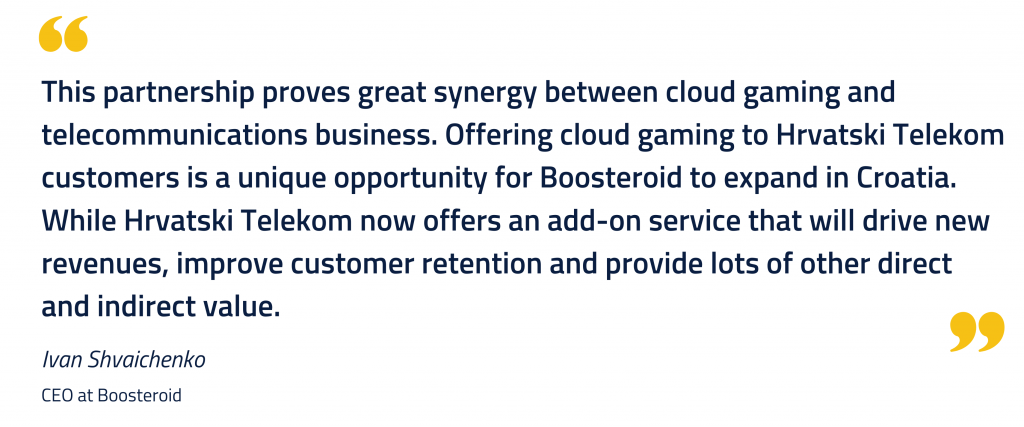 Partnership with Boosteroid - cloud gaming platform :: Spirit of