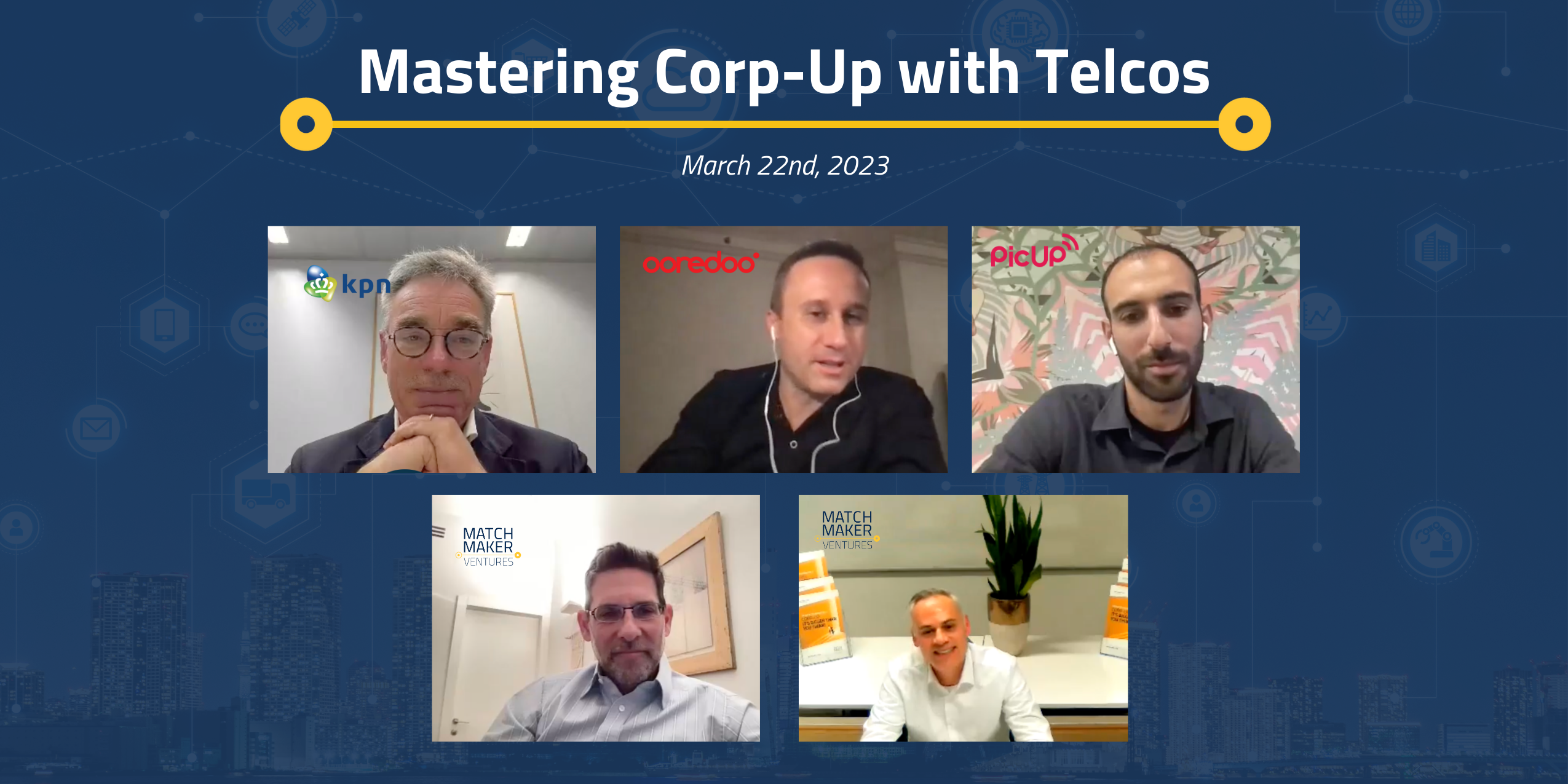 Mastering Corp-Up with Telcos - webinar March 22nd 2023